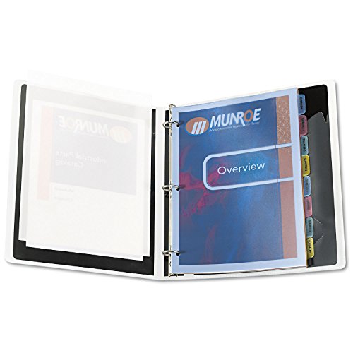 Avery 11433 Index Maker Print & Apply Clear Label Plastic Dividers, 8-Tab, Letter