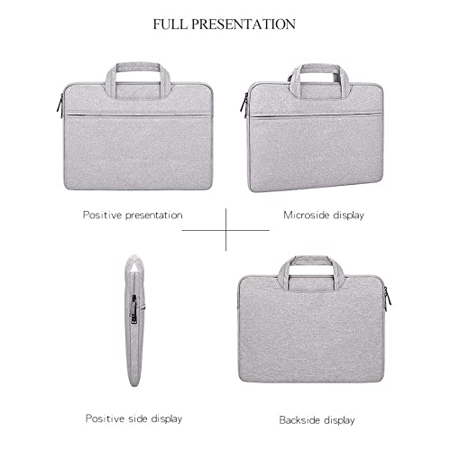 LLLSSS Laptop Handbag Waterproof Notebook Bags Sleeve Briefcase Oxford Cloth Large Capacity,(E,13.3inch)