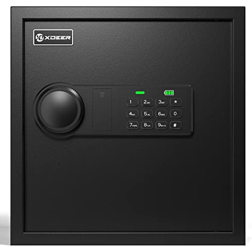 XDeer 45 Position Key Lock Box with Code, Key Box Wall Mount with Drop Slot