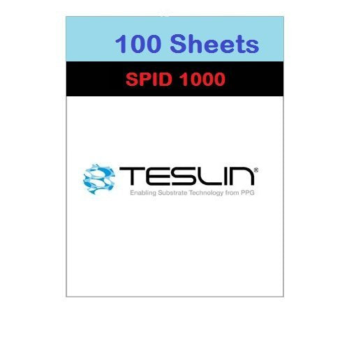 Teslin® Synthetic Paper - for Laser printers - 8.5" x 11" | 100 Pack