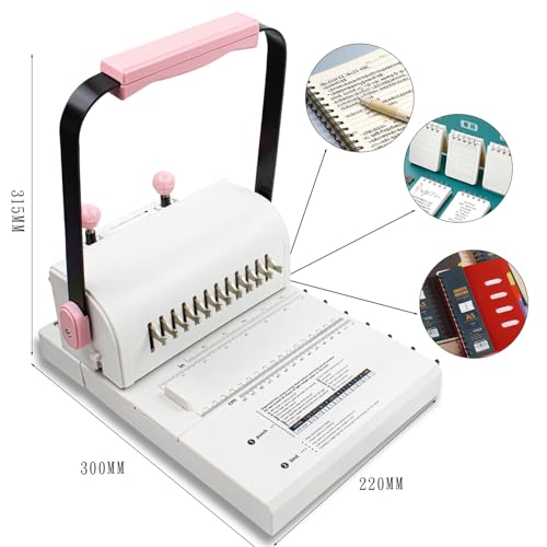 Compact 2 1 Ratio Round Hole Binder for Notebooks Calendars and Photo Albums Calendar Binding Supplies