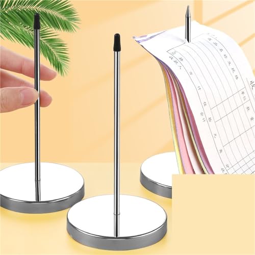 Ticket Stabber 10/20/50pcs Bill Fork Desk Receipt Memo Holder Ticket Paper Summons Spike Stick for Restaurant Check Spindle Stabber(50pcs)