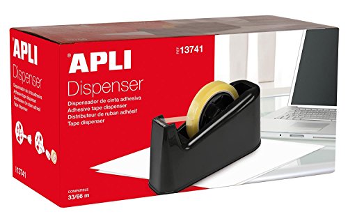 agipa 13741 Tape Dispenser Unfinished Black