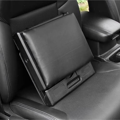 IOKGVEDD RV Accessories, Car Leg Support Rear Seat Modified, Rest Pedal Drag Business Foot Footrest for Travel(Brown)