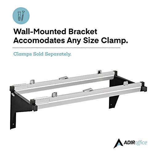 Adir Blueprint Wall Rack - Blueprint Plans Organizer and Construction Plan Holder - Poster Display and Map Rack for Office and Home (Without Blueprint Clamps)