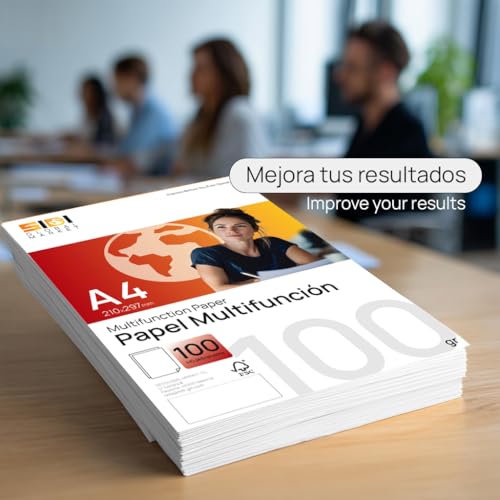 A3 Paper 100 g, Printer Paper for Laser and Inkjet Printers, White Paper for Printing, Writing or Drawing, DIN A3 297 x 420 mm, Paper Package for Office and Home - SIDI (100 g, 150 Sheets)