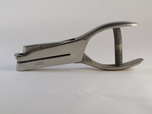 FLYWHEEL Punch for Punchable Key Fobs, Car-Shaped, Silver, 1 Hole, Heavy-Duty Hole Punch, Novelty Style
