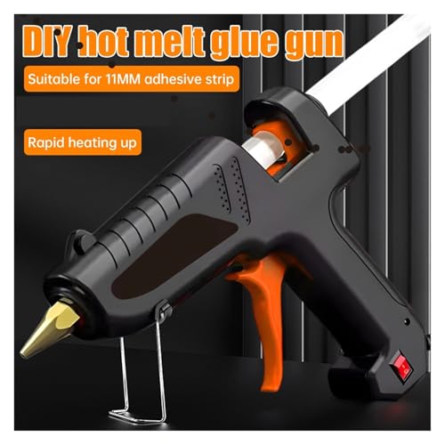 Hot Glue Gun, 150W Hot Melt Glue Gun 11mm Sticks Industrial Guns Heat Temperature Thermo Electric Repair Tool,Cordless hot Glue Gun