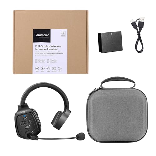 Saramonic WiTalk9SE-SRH Single-Ear Wireless Remote Headset for the WiTalk9SE 1.9GHz DECT Intercom System (WITALK9SE-SRH)