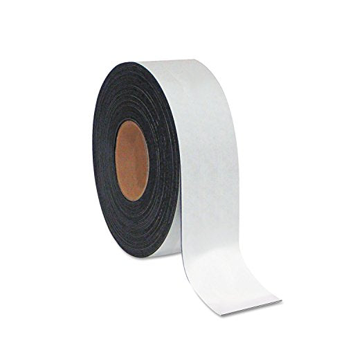 MasterVision White Magnetic Write-on Wipe-Off Tape Rolls 2"x 50'