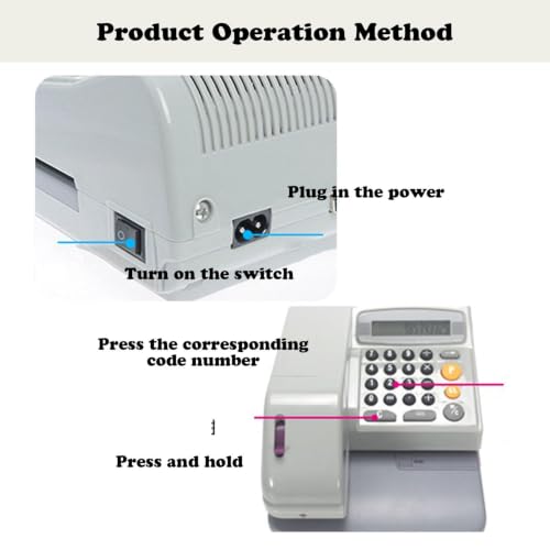 Check Printer Check Writer Machine, for Small Business & Office Bookkeeping