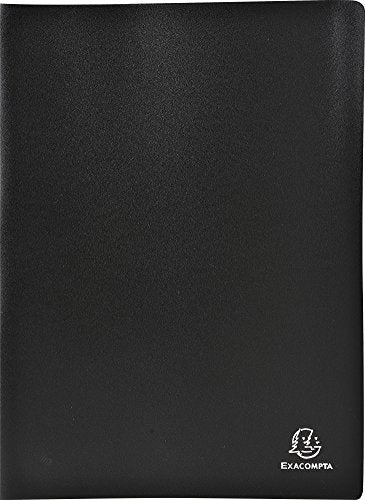 Exacompta Soft PP Welded Display Book, A4, 80 Pockets - Assorted Colours, Pack of 8