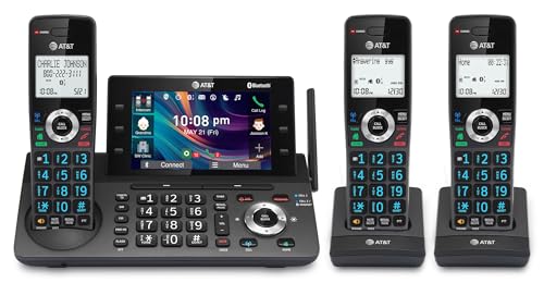 AT&T DLP73390 3-Handset DECT 6.0 Cordless Phone with Answering Machine