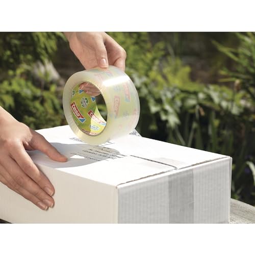 Tesa© Tesapack Eco & Strong Packaging Tape Polypropylene 66 m x 50 mm Transparent