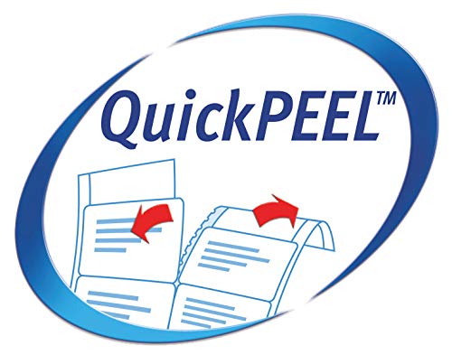 Avery Zweckform J7163-100 Address Labels 99.1 x 38.1 mm for DIN Long Envelopes Pack of 100 Sheets
