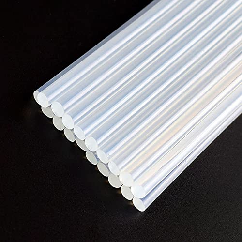 ZTBH Hot Melt Glue Sticks 100 pcs/lot Hot Melt Glue Sticks, Length for Electric Glue Gun High Viscosity Repair Tools Melt Glue Stick (Diameter : Diameter 11mm, Length : 300mm Length)