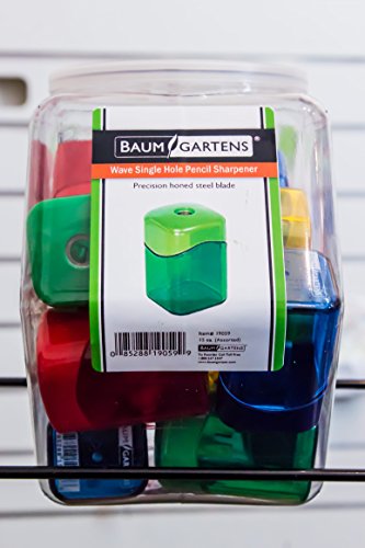Sharpener w/receptle-Sq-15/tub