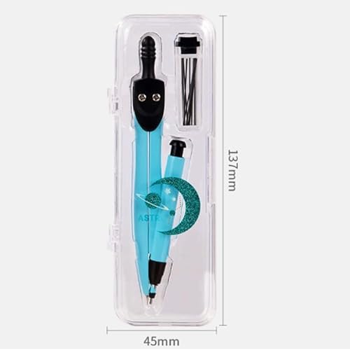 QVEZPRYX Set of Compass Drawing Tools for Learning