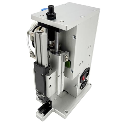 Yokoma Pneumatic Tag Attacher Pneumatic Tagging Tool Hang Tag Socks Staple Labeling Machine Single Needle Brand Tagging Machine Used for Garments and Textiles, AC110-220V