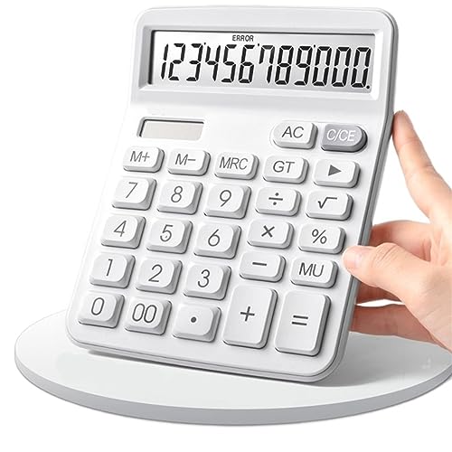 ZHIQISHI Scientific calculatorCalculators Desktop Calculator， Simple Business Dual Power Supply Accounting Desktop Calculator