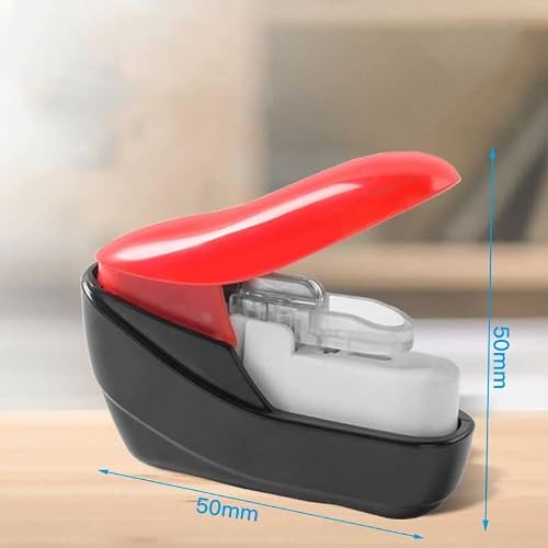 OEKFVCHVZ Stapler Office Needle-Free and Nail-Free Student Supplies Book Ordering Hand-held Mini