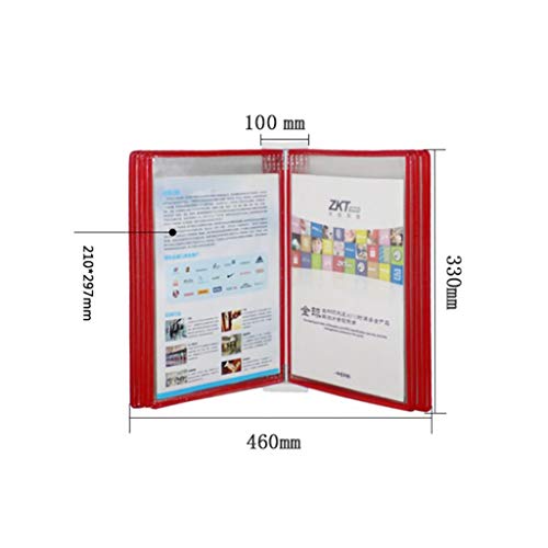 Wall Mounted Magnetic File Holder Folder For Wall, Hanging Organizer, Flip File Holder, 33 * 23 * 10CM(F)