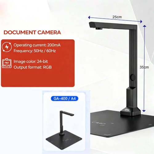 Pro A3 Ultra Professional Smart Portable Document 16MP Book Scanner