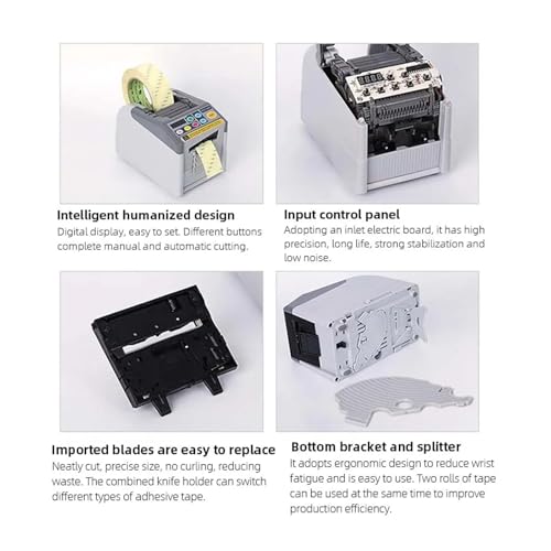 Automatic Tape Cutting Machine Double-Sided Dispenser Adhesive Ribbon Packaging(Group 2)