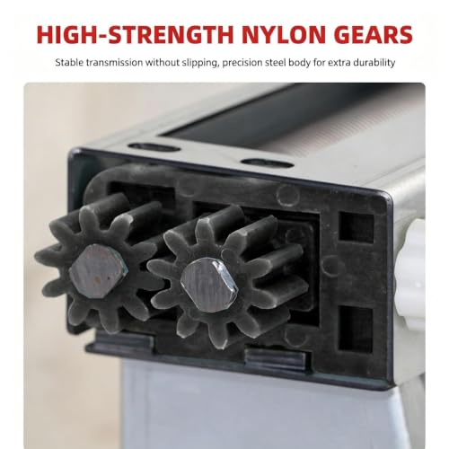 Crank Shredding Machine, Hand Crank Leaf Cutter, Manual Tobacco Leaf Shredder, 1mm Width, Hand Crank Strip-Cut, with 2 Table Clamps, for Home Use, Office, School