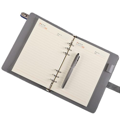 VIAENKFG A5 Business Loosening Detachable Color Notebook