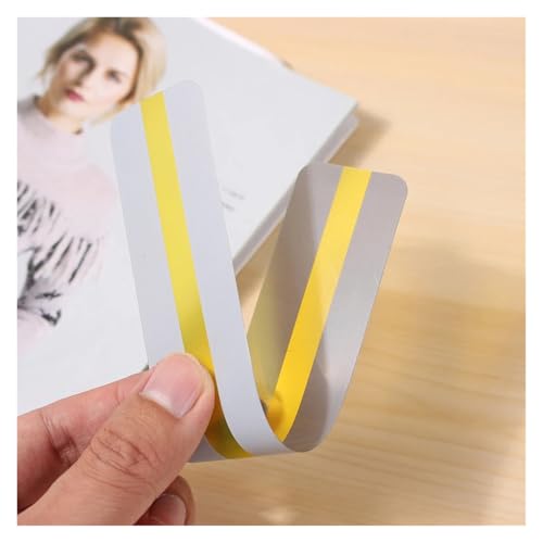 Reading Guid Strip 100 Reading Guide Strips, Highlighter Color Cover Bookmark Strips for Reading Tools for Students