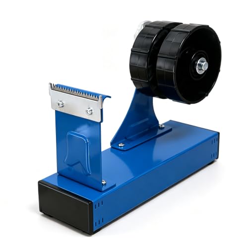 Tape Dispenser, Desktop Tape Cutter, with Anti‑Slip Suction Cup Base, 48mm/1.9" Max Width, for Warehouse Shipping Packaging Sealing
