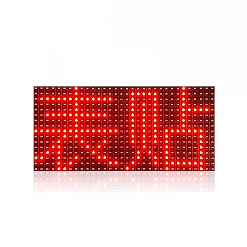 MekUk LED Sign Board Scrolling Message Outdoor Led Scrolling Screen, Red Color, Programmable Scrolling Message Sign for Store, Car, Business, Promotion (Color : Red, Size : 73 * 25cm)