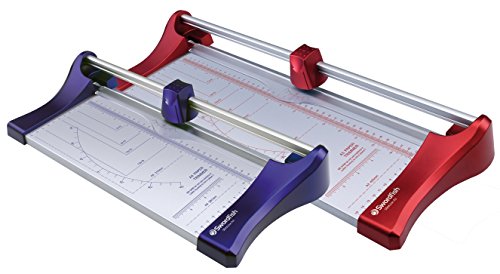 Swordfish 40260 Slimline A3 10 Sheet Rotary Paper Trimmer/Guillotine - Red
