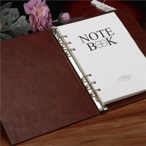 A5 6-Hole Metal Ring Binder Replacement Kit 8-Piece with Screws Nuts