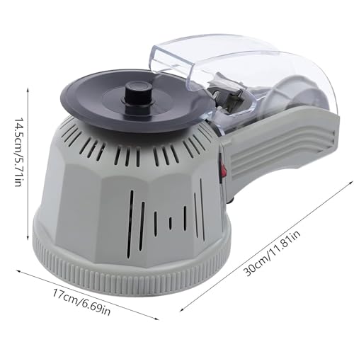 Rotary Disc Tape Cutting Machine, Automatic Tape Dispenser, 3-22mm Tape Width/1-58 Mm Cutting Length, for Warehouses, Schools, Offices