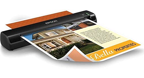 Epson Workforce DS-30 Portable Document Scanner for PC and Mac, Sheet-fed, Mobile/Portable