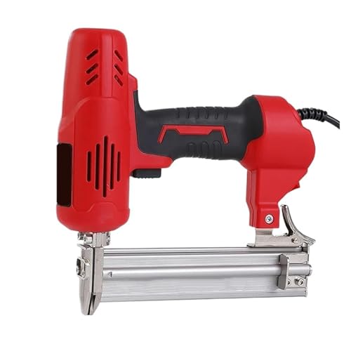 Oil-Free Pneumatic Staple Gun Heavy-Duty Stapler 2600W F30 Electric Nail Gun Woodworking Frame Stapler Furniture Construction Nail Gun Electric Tools 220V Electric Nail Gun
