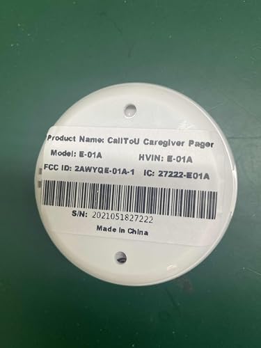 CallToU Wireless Calling System Caregiver Pager Call Button System with 5 Waterproof Call Buttons and 1 Number Receiver for Clinic Nurses Station Restaurant Nursing Home