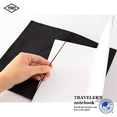 Traveler's Notebook, Regular Size, Black, 13714006