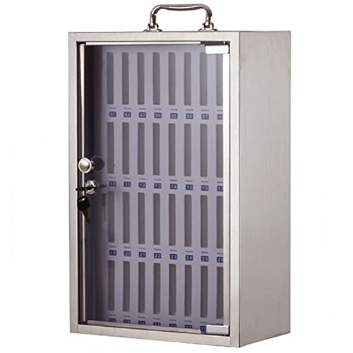 Dntum Mobile Stand,Locker Shelves,Cell Phone Lock Box,Wall Mount Storage Box,Phone Holder Cabinet Storage Box,Phone Cabinet,Storage Box,Metallic36Slots