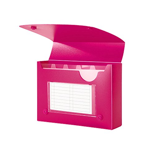 Universal Index Card Case, 2.5"x6.25"x1.5", 5-Removable Index Tabs, 1-Index Card Pocket, Opaque, Assorted Pack of 72 (50654-2026)