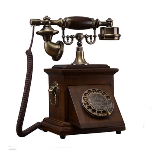 Antique Phones Corded Landline Vintage Classic Rotary Phone of 1930s Old Home Office Decor
