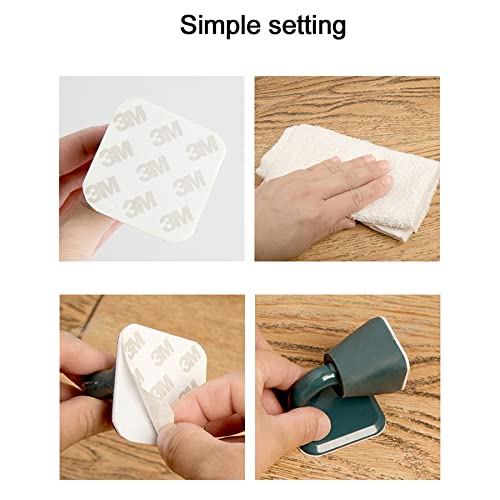 MFQJJRRMI Mute Non-Punch Door Stopper Silicone Self Adhesive Magnetic Stops Wall Absorption Plug Home Anti-Bump Holder(3Pcs D)