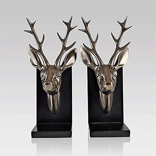 Book Ends Exquisite Bookends Book Animal Book Ends Shelf Brackets, Bookend Holder for Home Office Decorative Gifts Book Press