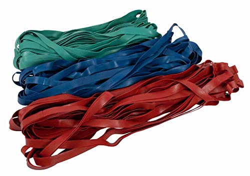 Mytee Products 72 Pack Large Rubber Moving Bands - Includes 72 Variety Mover Rubber Bands (Set of 24 pcs Each), 30", 36" and 42" for Moving Pallets, Blankets, Packing, Boxes, Furniture, TV Bed