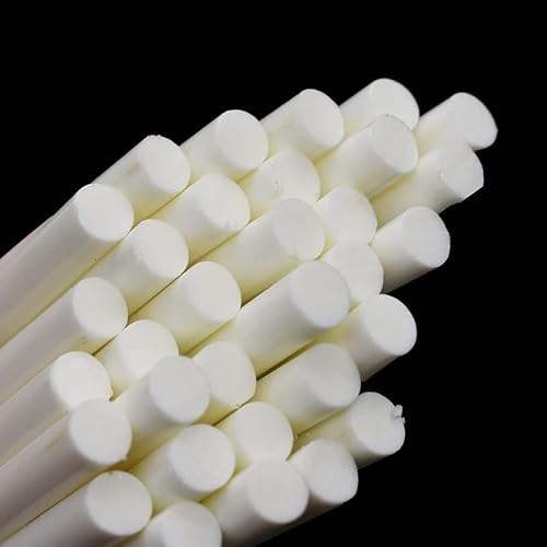 TEOYETTSF 20Pcs 7x100mm Hot Melt Glue Sticks For 7mm Electric Gun Craft DIY Hand Repair White Adhesive Sealing Wax Stick