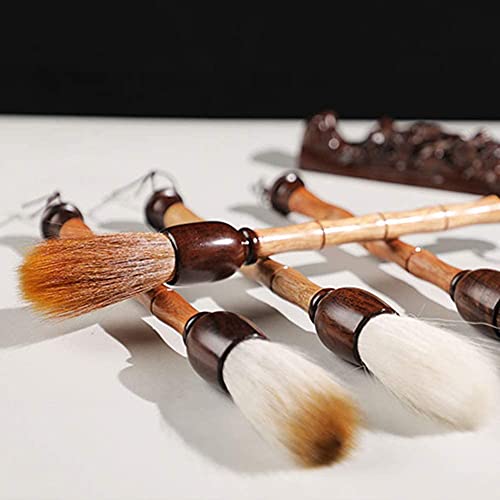 XlyCjkb Calligraphy Brush, Chinese Calligraphy Brush,Brush pens,Calligraphy Watercolor Drawing Brush Writing Brush(Weasel Hair)