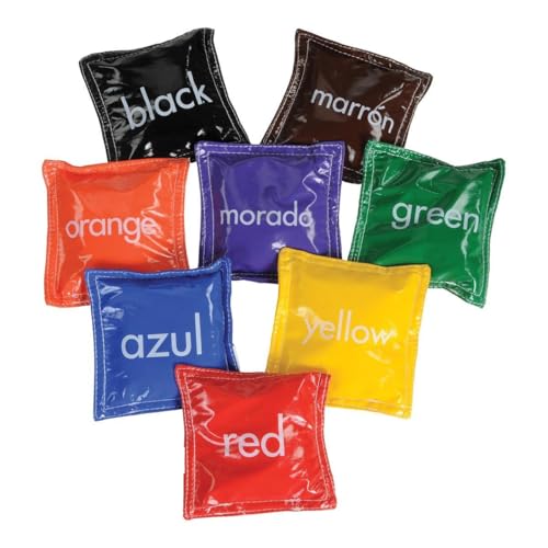 Kaplan Early Learning Company Bilingual Color and Number Beanbags