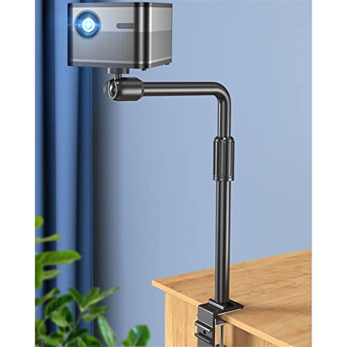 Projector Mount Bracket Projector Stand Home Bedside Living Room Punch-free Projector Rack Office Conference Room Heavy-duty Universal Projector Shelf Telescopic Height Free Adjustment Projector Stand